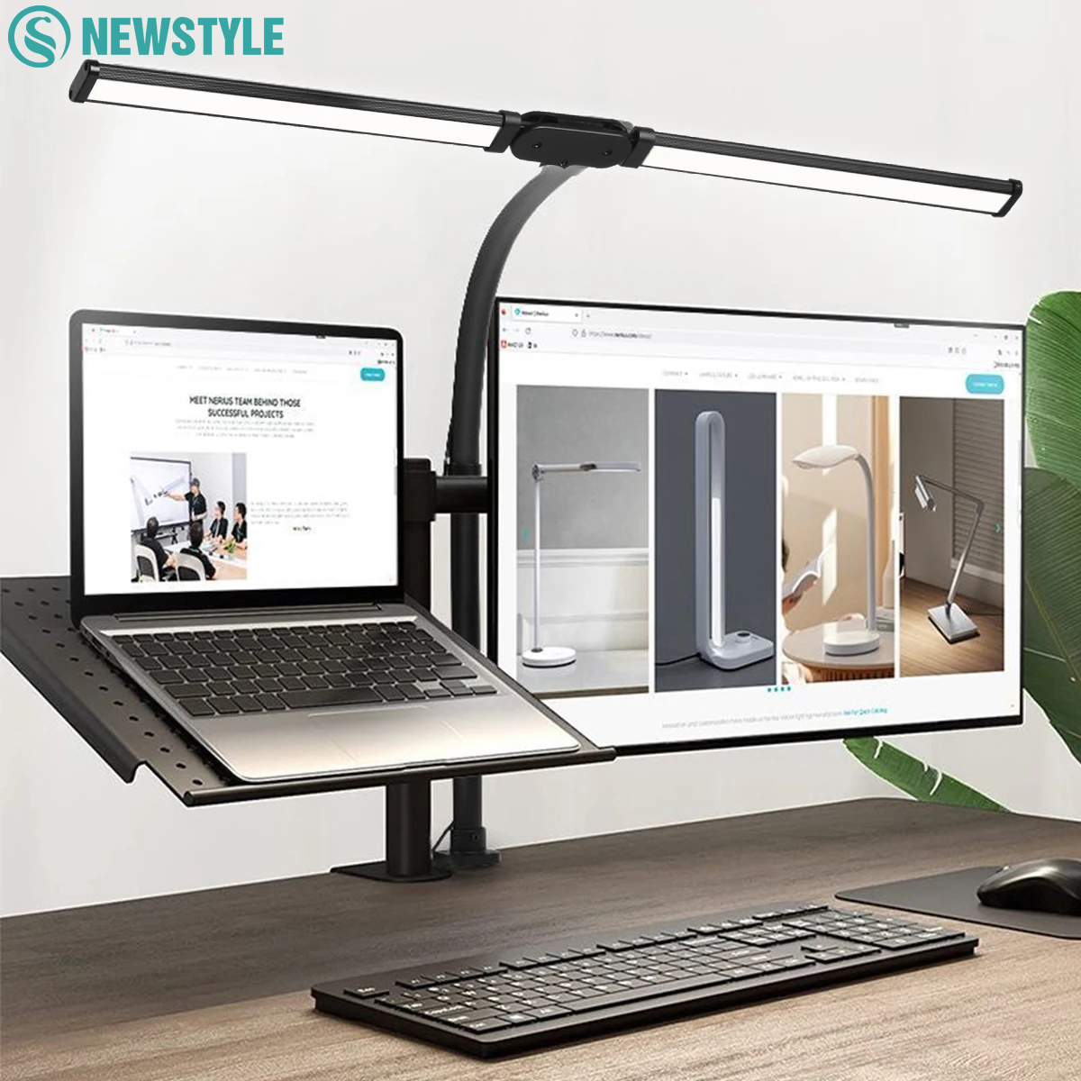 Book Light Flexible - Lampada da Scrivania LED con Clip