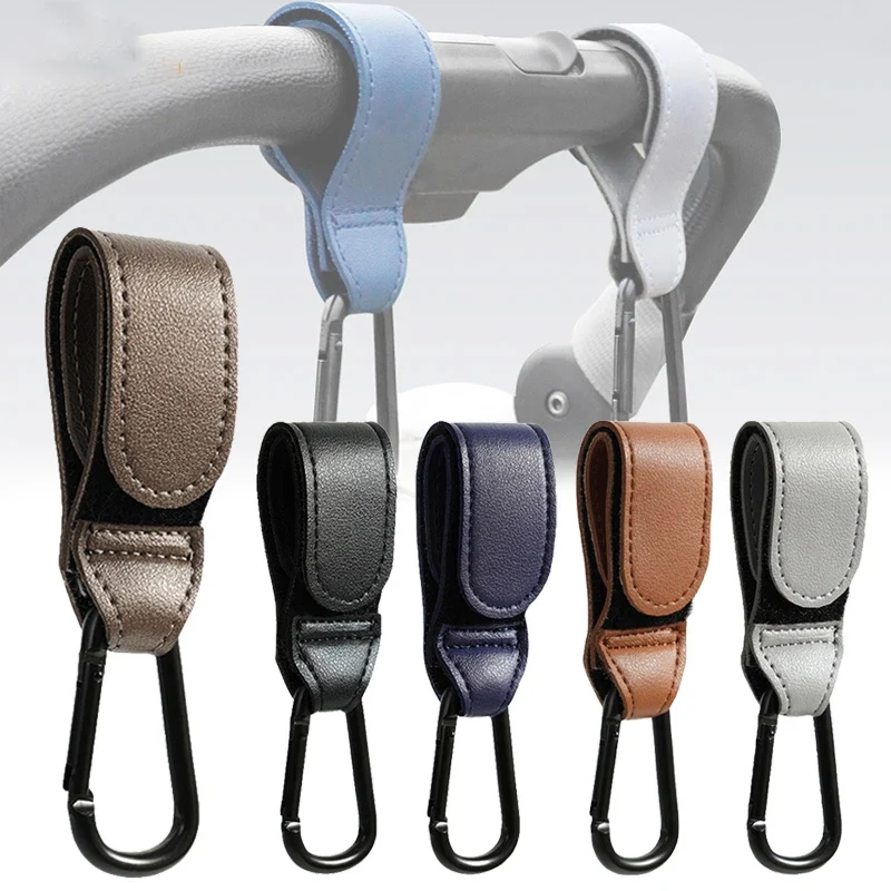 Travel Accessories For 1 Year Old - Gancio per Passeggino in Pelle PU