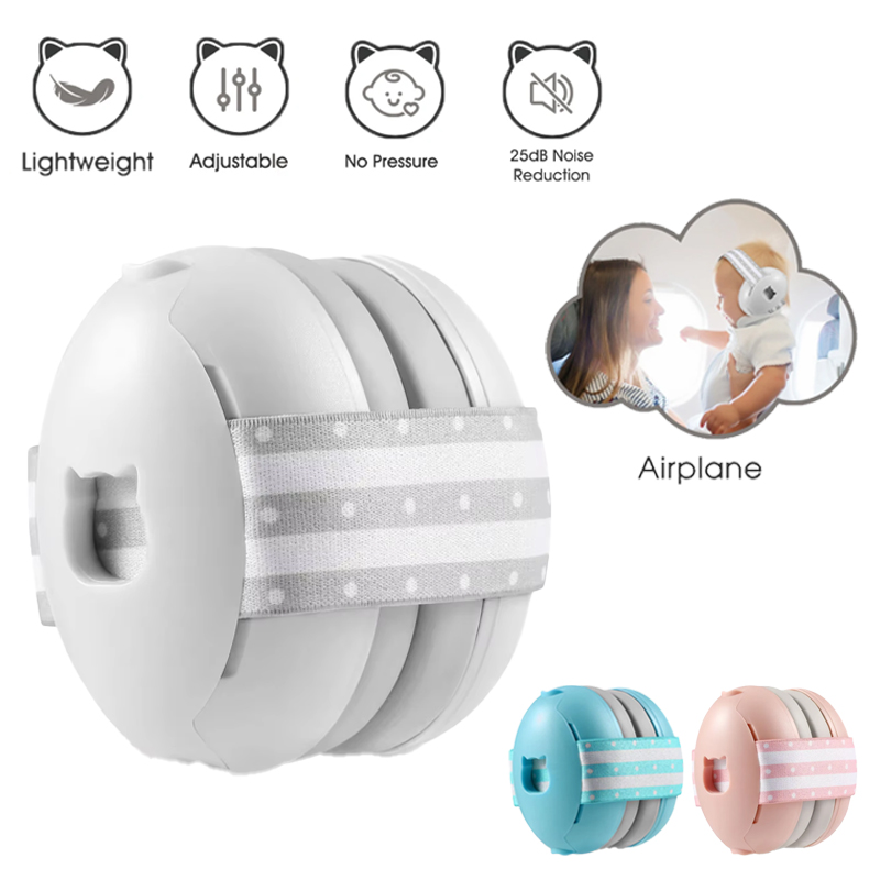 Travel Accessories For 1 Year Old - NUOVI Cuffie Antirumore K10 per Neonati,