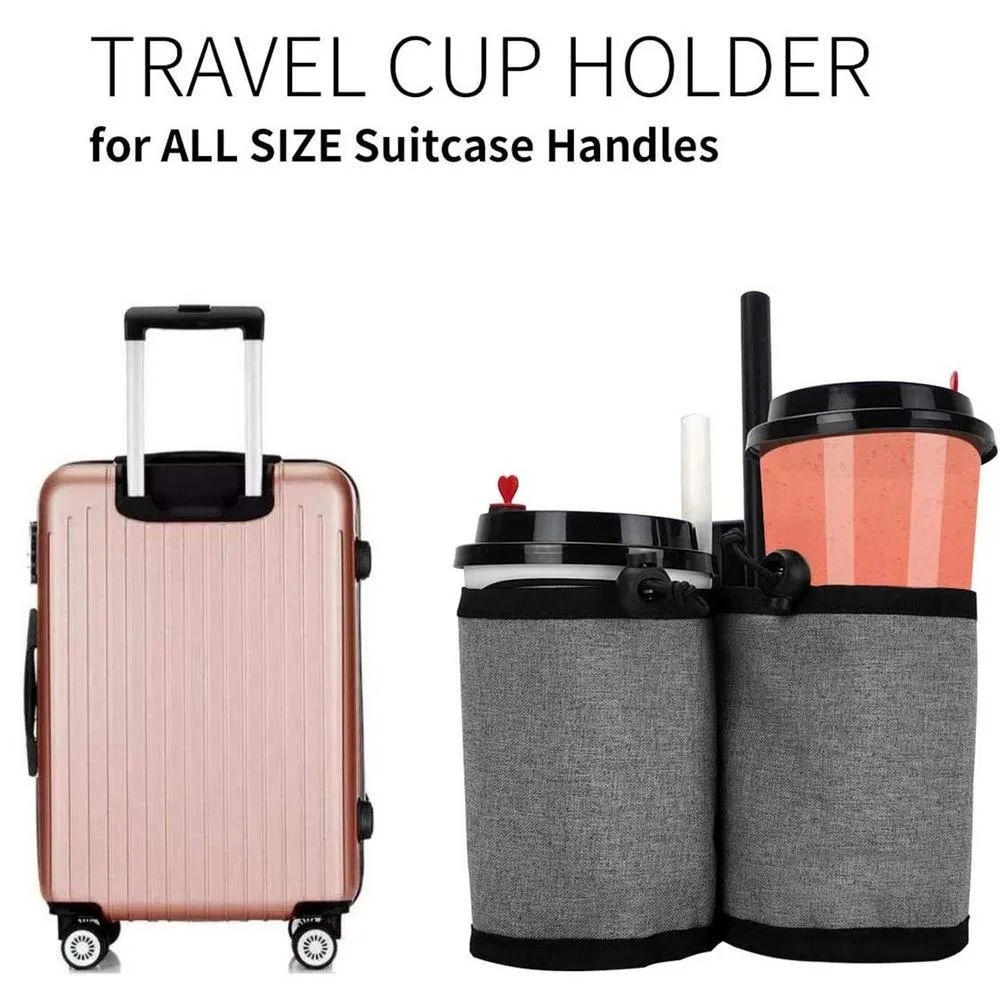 Travel Accessories Unique - Nuovo Portabottiglie da Viaggio per Maniglia