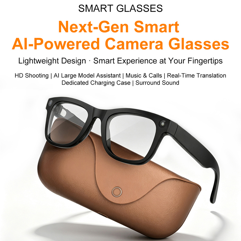 Travel Video Accessories - Occhiali da tiro intelligenti con AI,