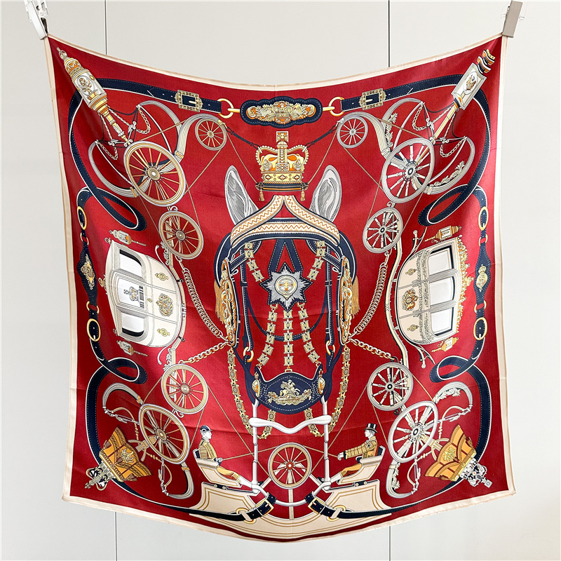 Travel Hair Accessories - Sciarpa Morbida in Seta da 12MM