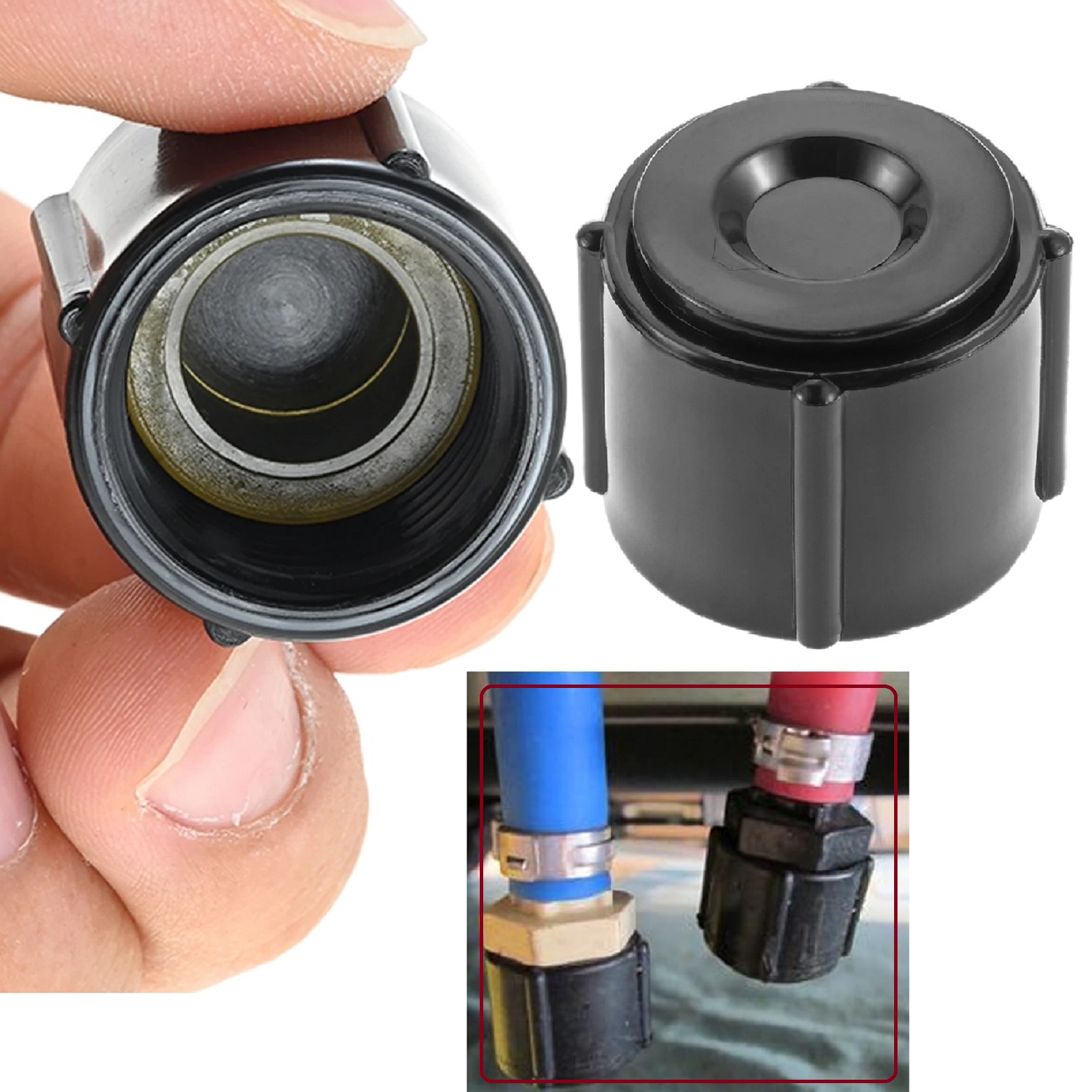 Travel Accessories Highpoint - 2 pezzi guarnizioni e cappucci di