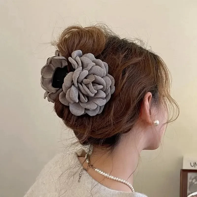 Travel Hair Accessories - Fermagli per capelli con fiore di
