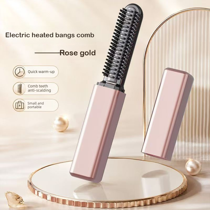 Mini Iron Travel - Pettine Portatile Mini per Capelli Lisci,
