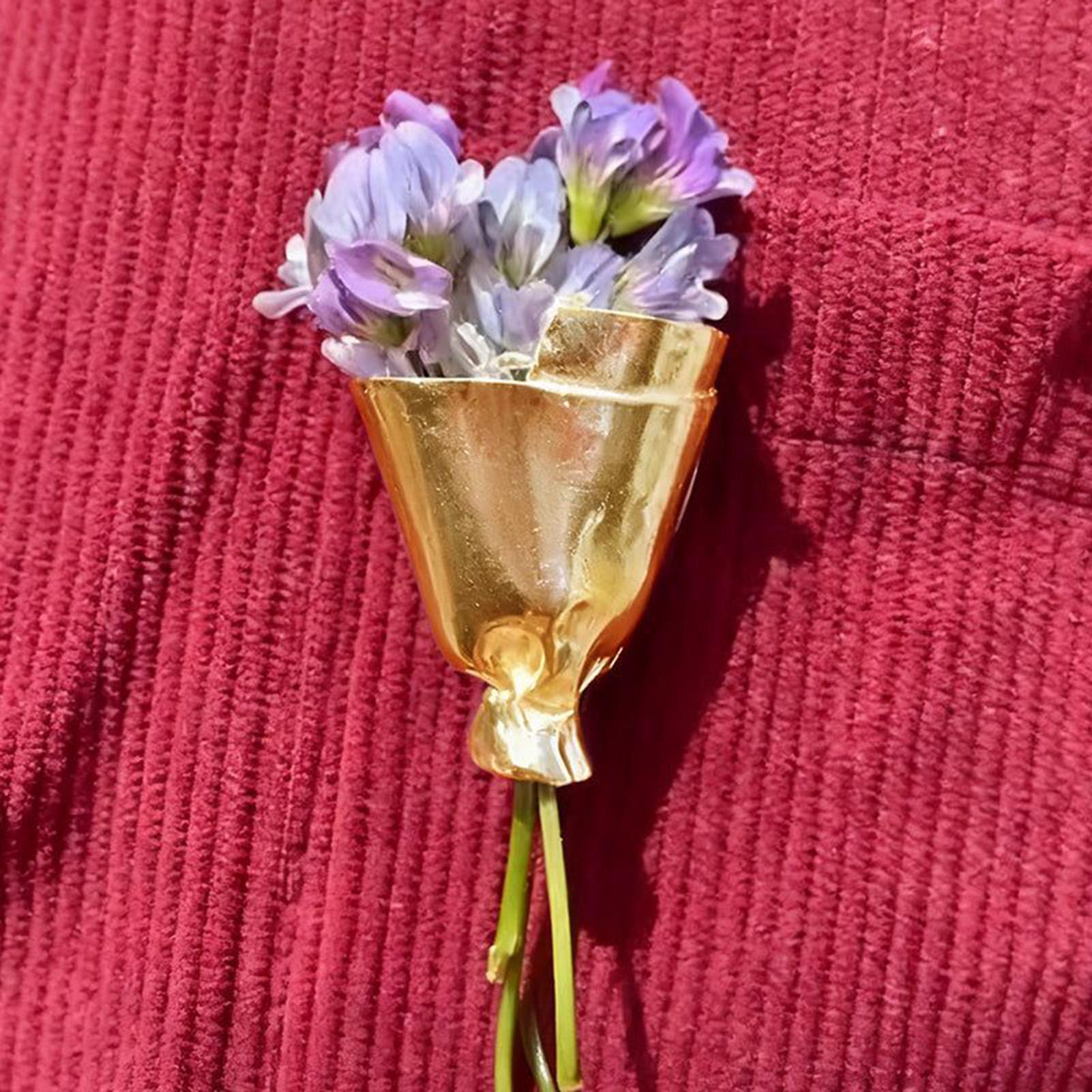 Travel Accessories India - Spilla a fiore da donna, accessorio