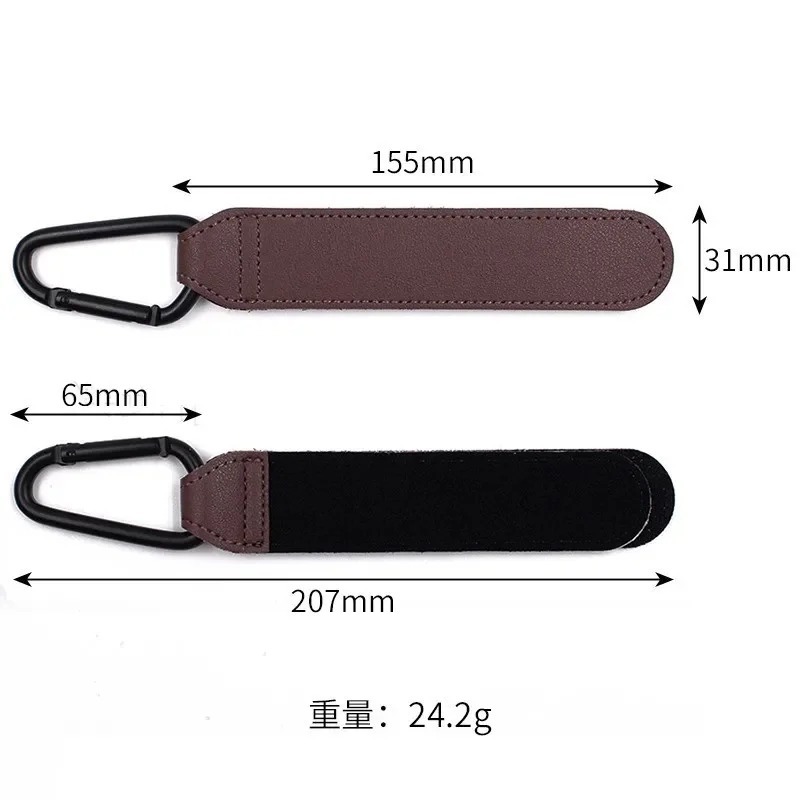 Gancio per Passeggino in Pelle - Travel Accessories For 1 Year Old recensione e prezzo