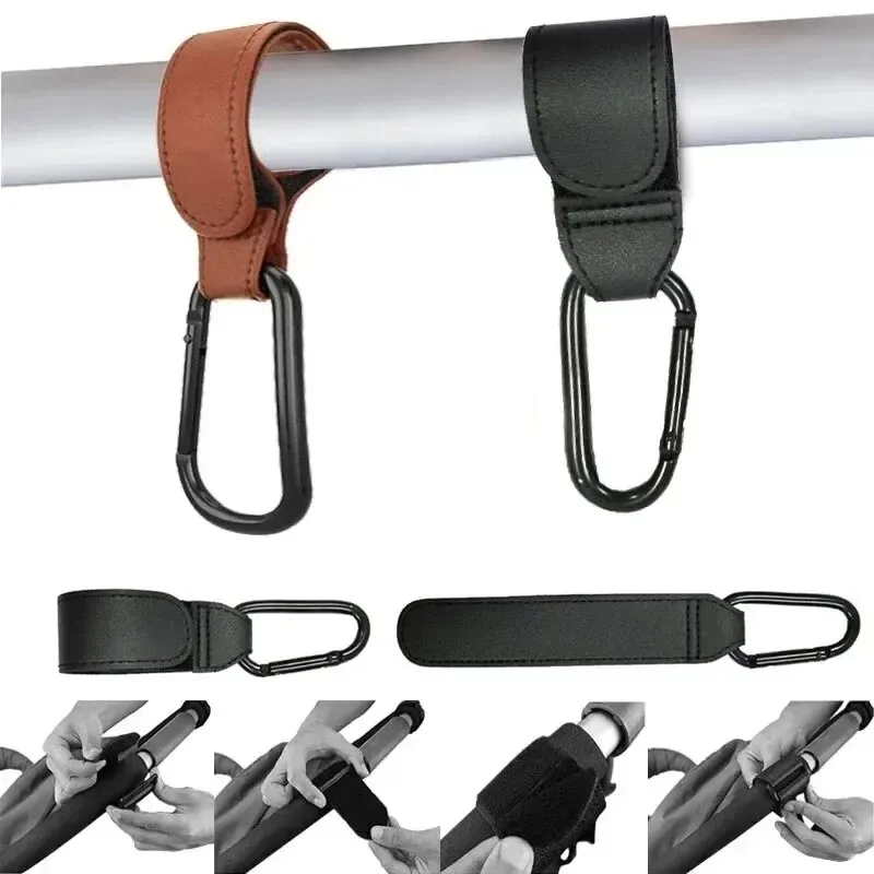 Gancio per Passeggino in Pelle - Travel Accessories For 1 Year Old recensione e prezzo