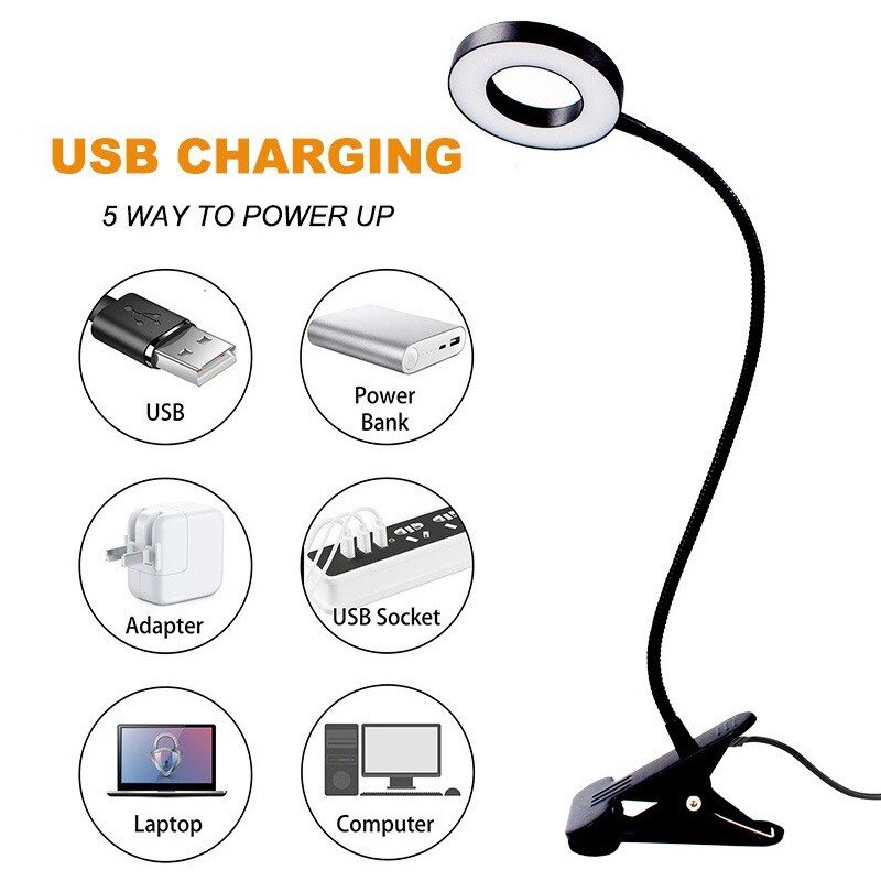 Lampada da tavolo a 48 led Cli - Book Light Flexible recensione e prezzo