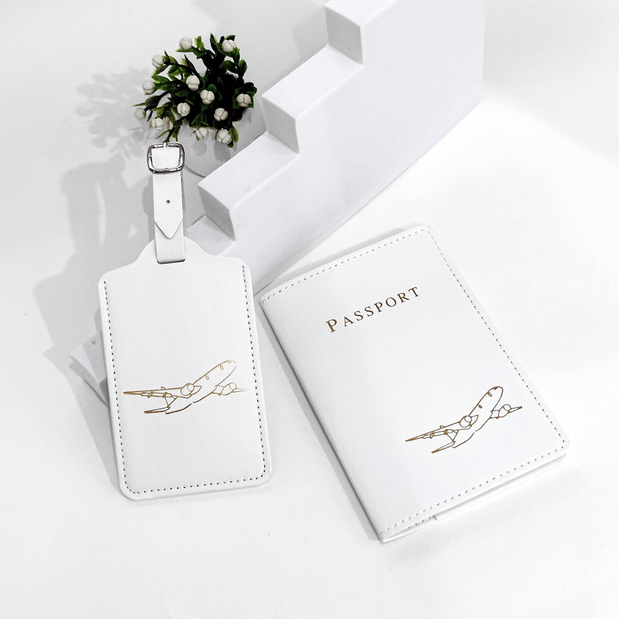 Set di 2 Pezzi: Porta Passapor - Travel Accessories On Plane recensione e prezzo