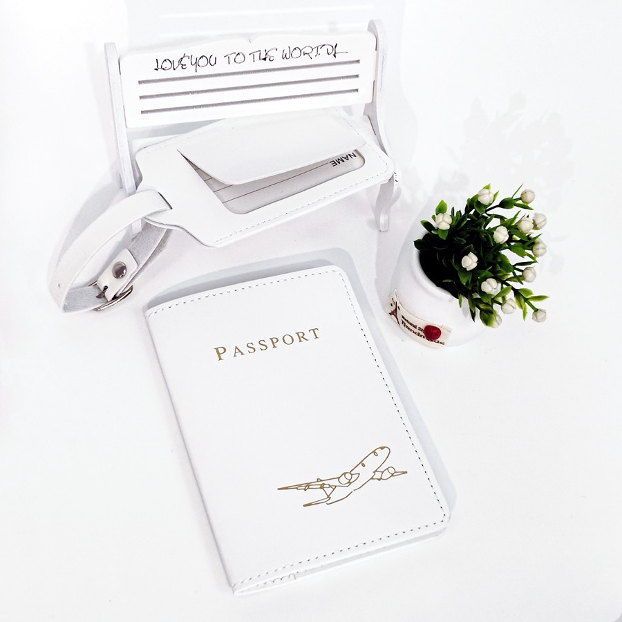 Set di 2 Pezzi: Porta Passapor - Travel Accessories On Plane recensione e prezzo