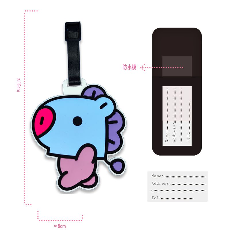 Portachiavi BT21 a forma di ca - Travel Accessories Unique recensione e prezzo