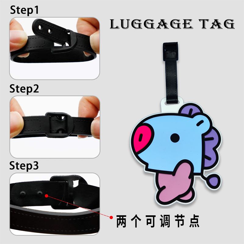 Portachiavi BT21 a forma di ca - Travel Accessories Unique recensione e prezzo