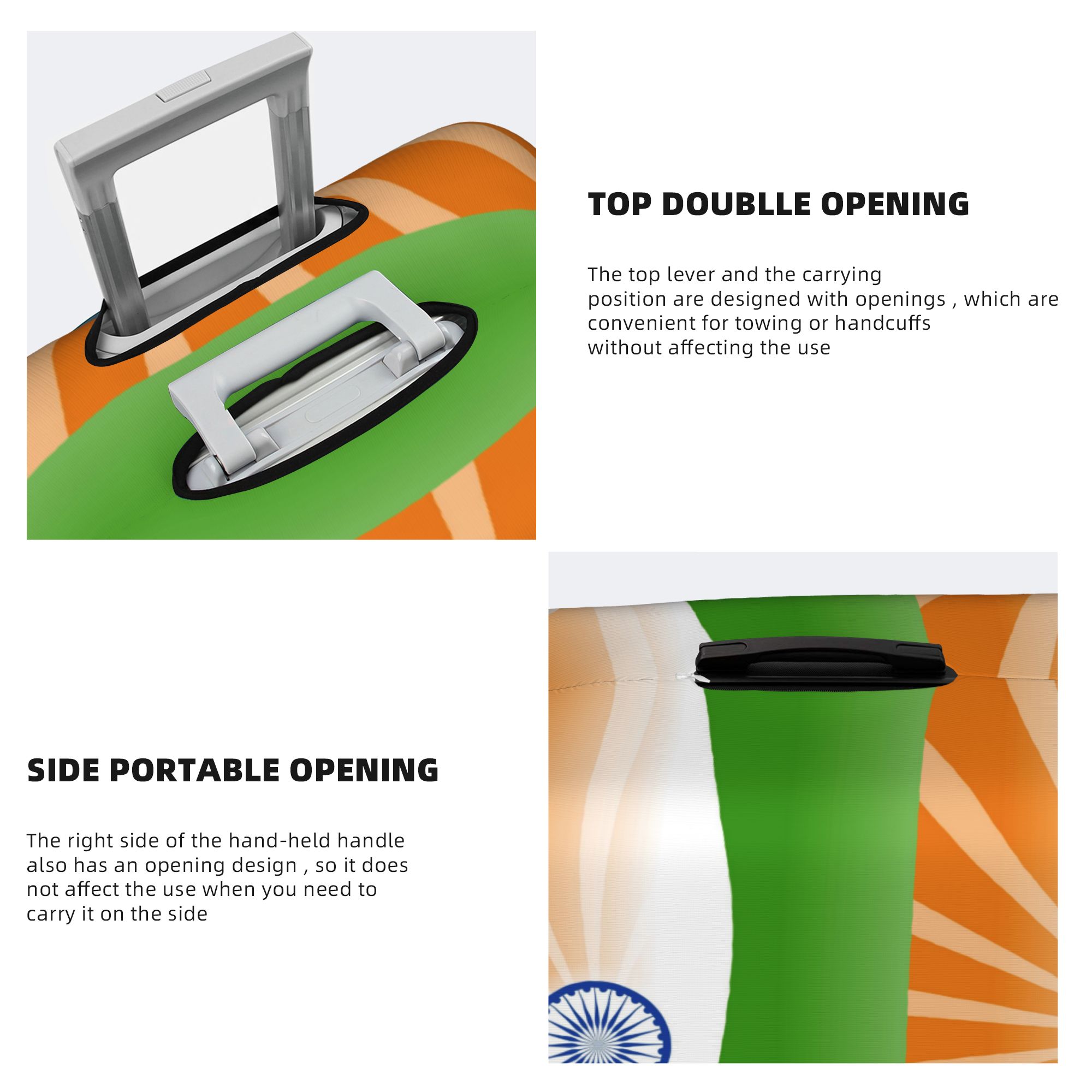 Copertura per bagagli da viagg - Travel Accessories India recensione e prezzo