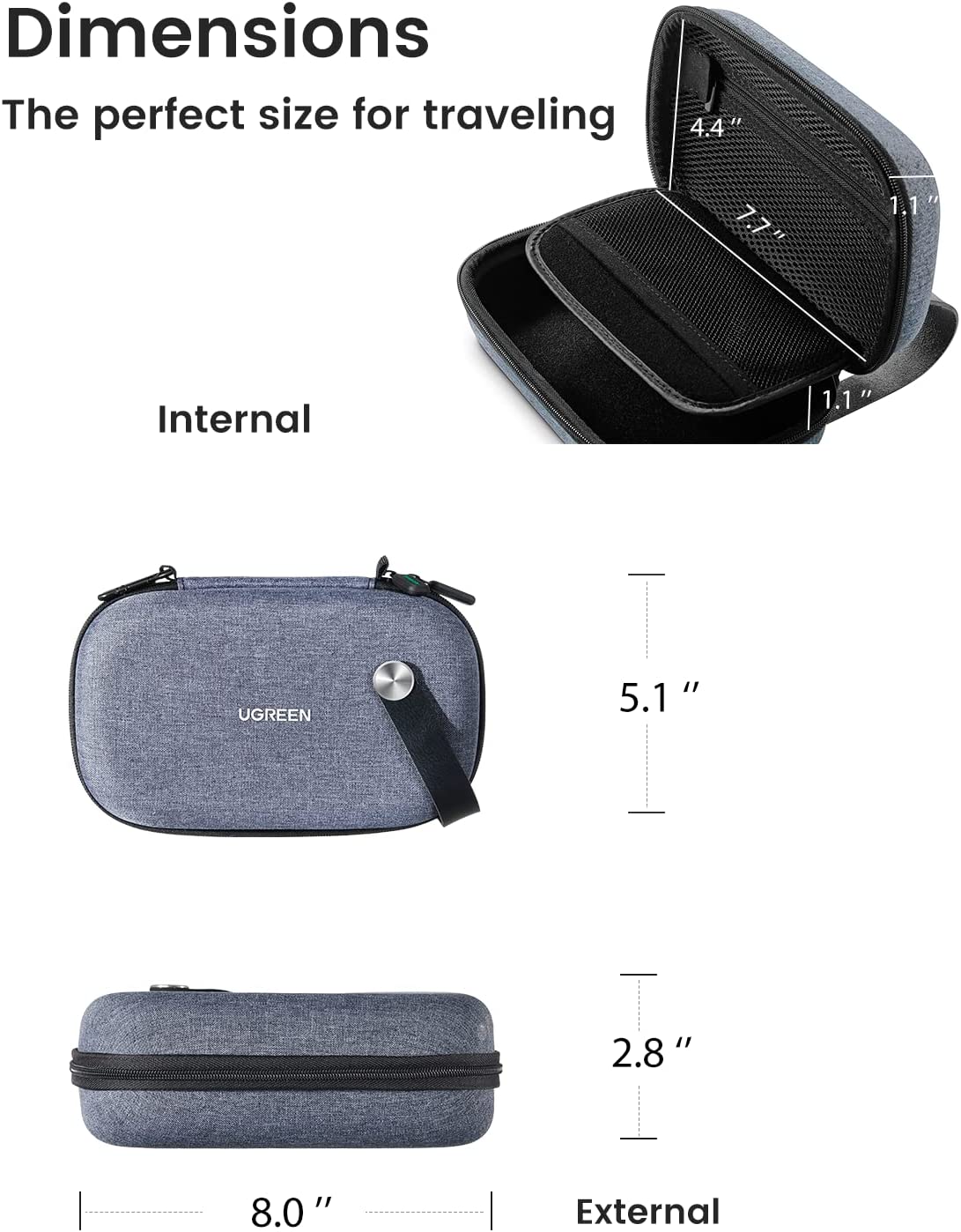 UGREEN Elettronica Organizer d - Travel Accessories Case recensione e prezzo
