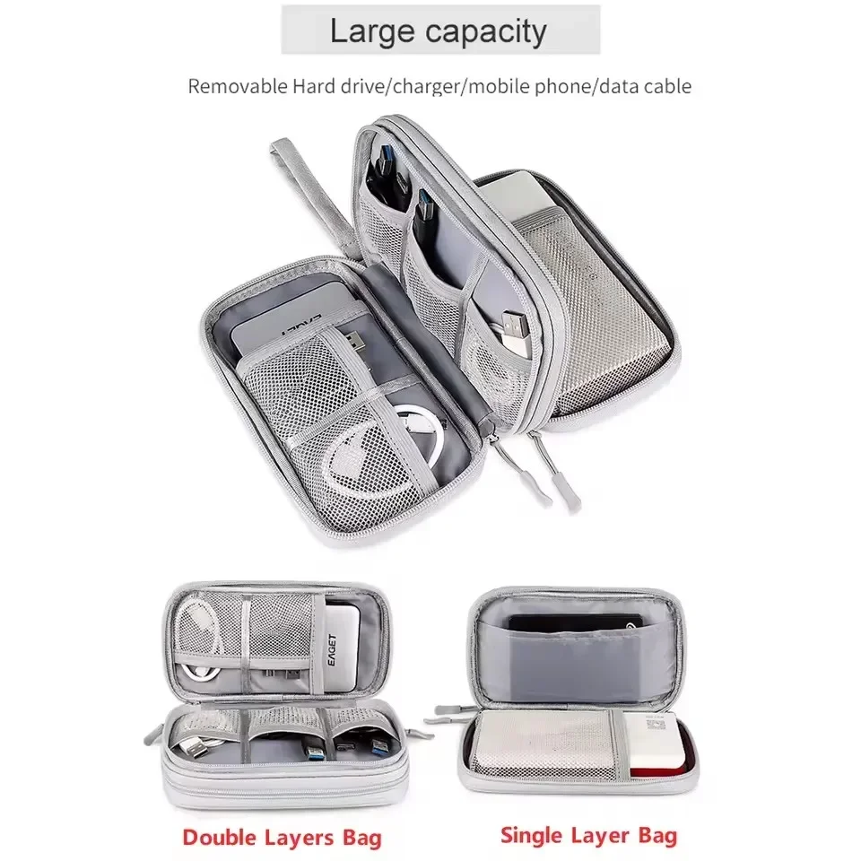 Borsa da Viaggio per Cavi, Cus - Travel Accessories Organizer Bag recensione e prezzo