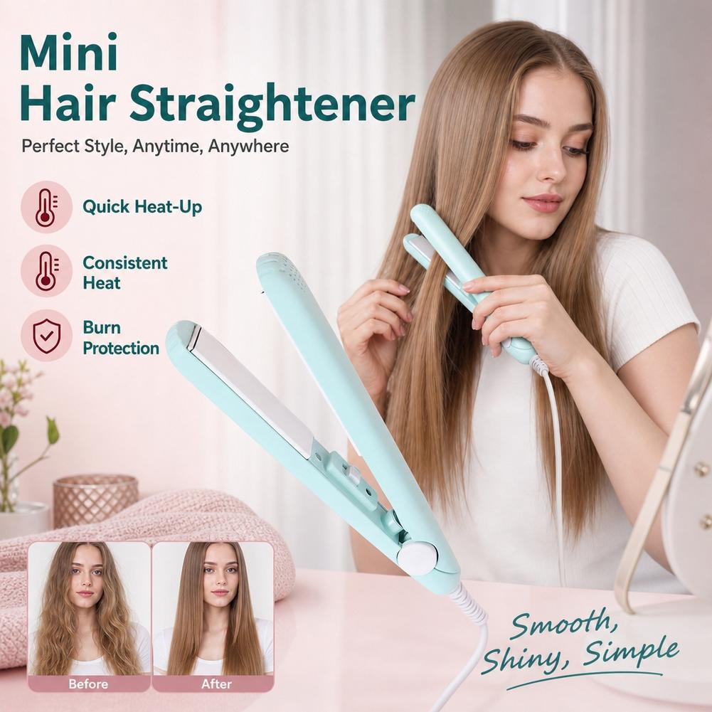 Nuova Mini Piastra per Capelli - Mini Iron Travel recensione e prezzo