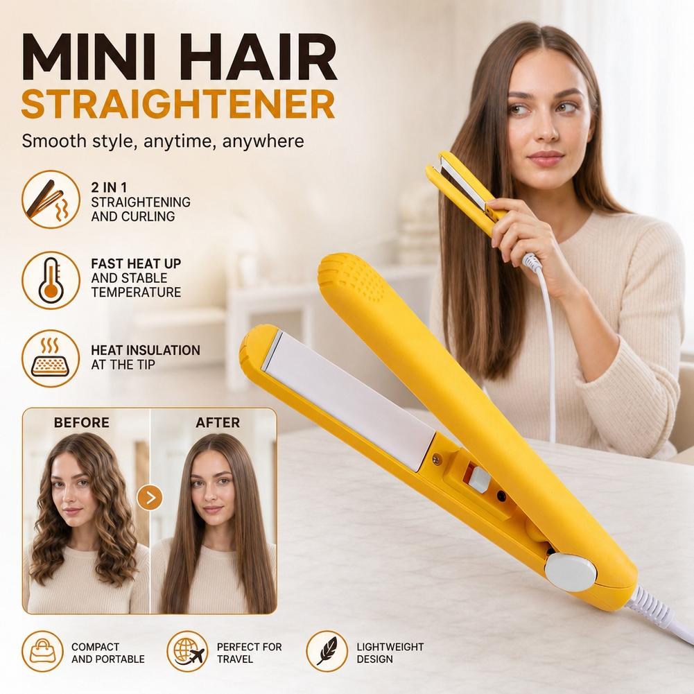 Nuova Mini Piastra per Capelli - Mini Iron Travel recensione e prezzo