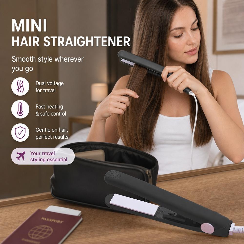 Nuova Mini Piastra per Capelli - Mini Iron Travel recensione e prezzo
