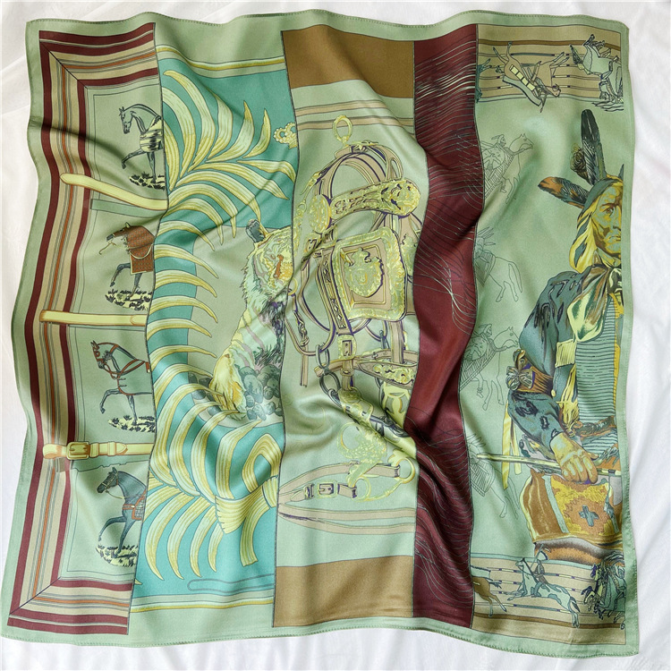 Foulard in Seta Verde 65CM, Sc - Travel Hair Accessories recensione e prezzo