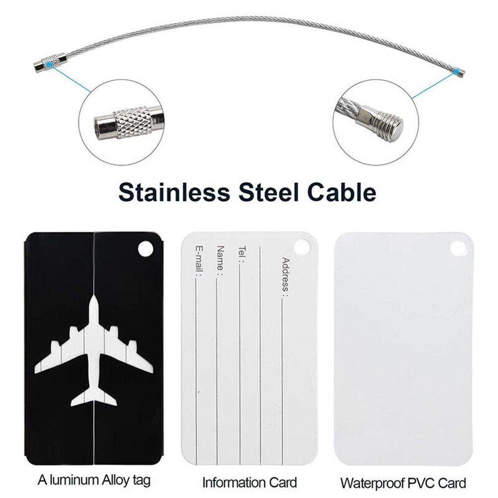Etichette per bagagli da viagg - Travel Accessories Unique recensione e prezzo