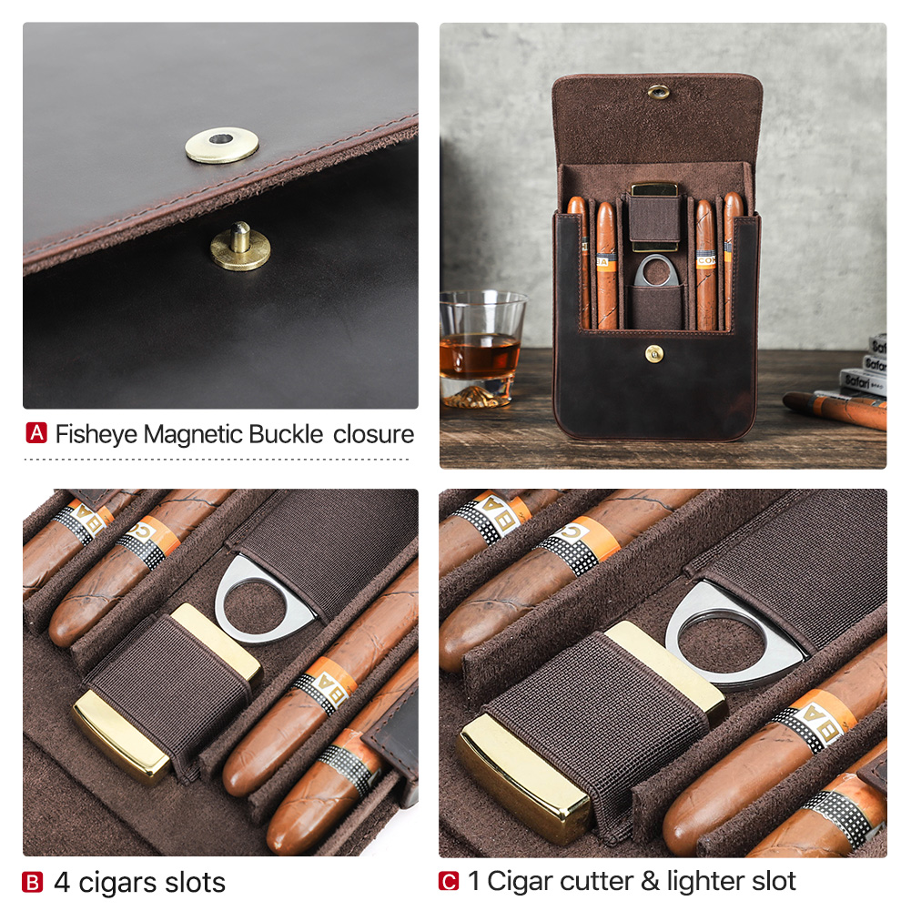 CONTACT'S FAMILY Humidor per S - Travel Accessories Case recensione e prezzo
